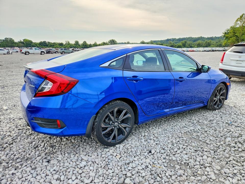 Продажа на аукционе авто 2020 Honda Civic, vin: 19XFC2F80LE027091, номер лота: 61771256