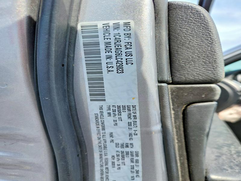 Продажа на аукционе авто 2020 Jeep Grand Cherokee, vin: 1C4RJEAG6LC429823, номер лота: 60405586