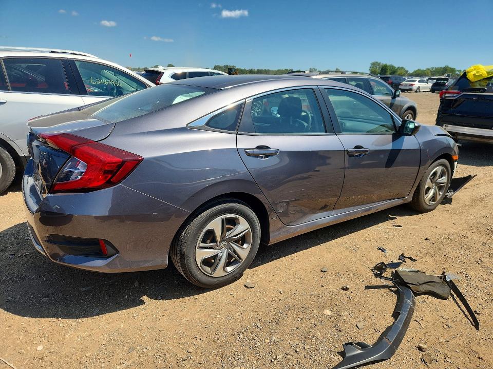 Продаж на аукціоні авто 2019 Honda Civic, vin: 2HGFC2F69KH584147, номер лоту: 62538626
