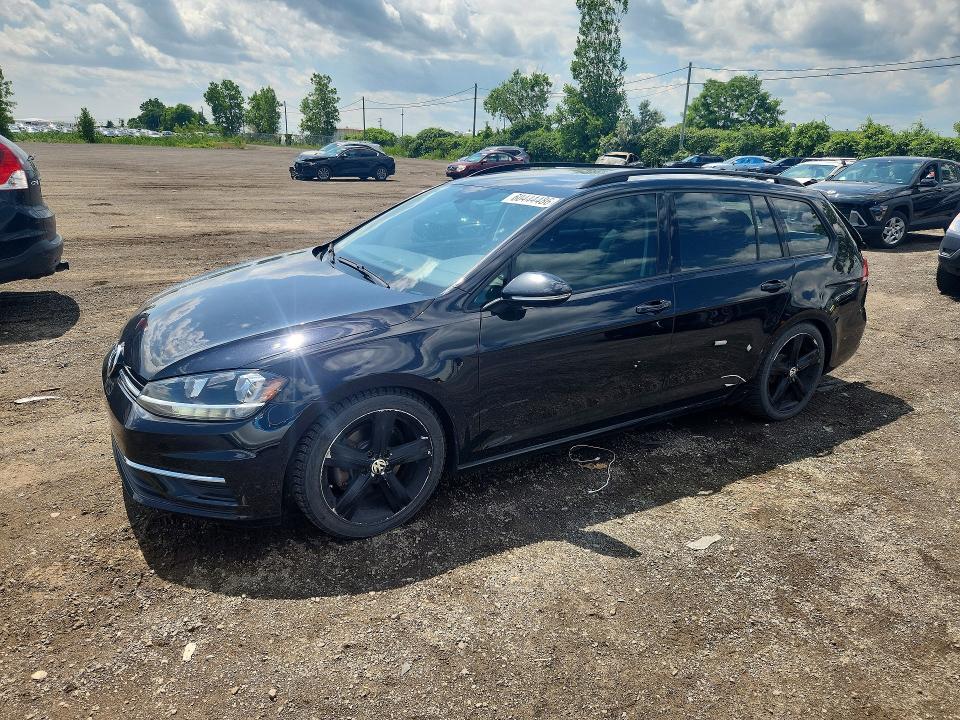60444486 :رقم المزاد ، 3VW117AU8KM506622 vin ، 2019 Volkswagen Golf Sportwagen مزاد بيع