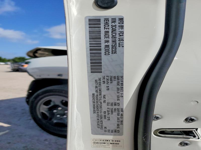 Aukcja sprzedaży 2021 Jeep Compass, vin: 3C4NJCAB1MT502335, numer aukcji: 61868896