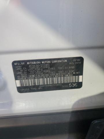 Aukcja sprzedaży 2019 Mitsubishi Eclipse Cross, vin: JA4AT4AA4KZ009660, numer aukcji: 60283166