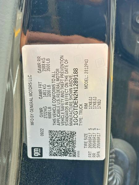 2022 Chevrolet Colorado მანქანა იყიდება აუქციონზე, vin: 1GCGTDEN2N1289188, აუქციონის ნომერი: 61447026