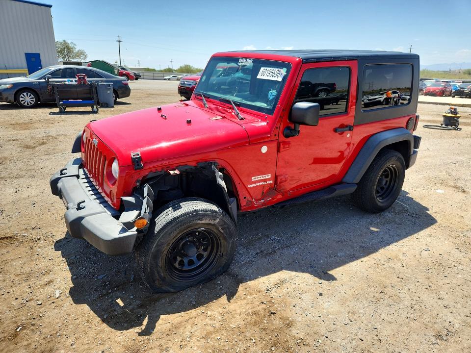 Продажа на аукционе авто 2010 Jeep Wrangler, vin: 1J4AA2D14AL213186, номер лота: 60195696