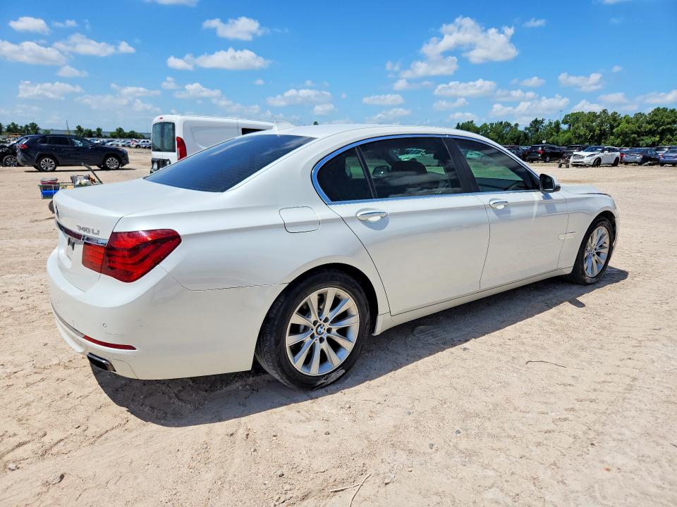 2014 Bmw 740 მანქანა იყიდება აუქციონზე, vin: WBAYE4C5XED138421, აუქციონის ნომერი: 60435026