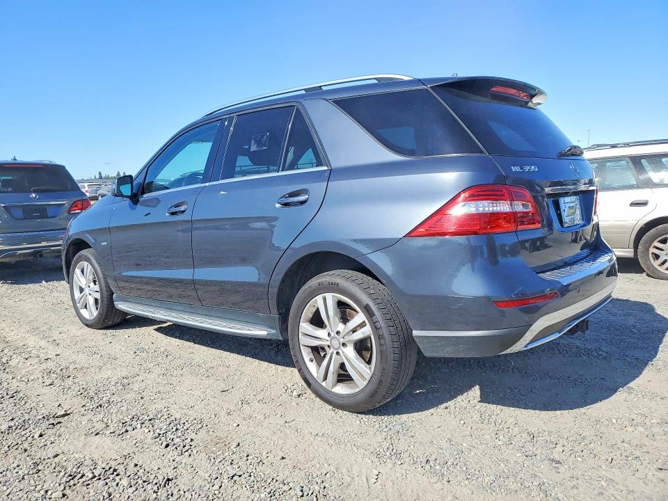 Aukcja sprzedaży 2012 Mercedes-benz Ml, vin: 4JGDA5HB4CA088000, numer aukcji: 62318636