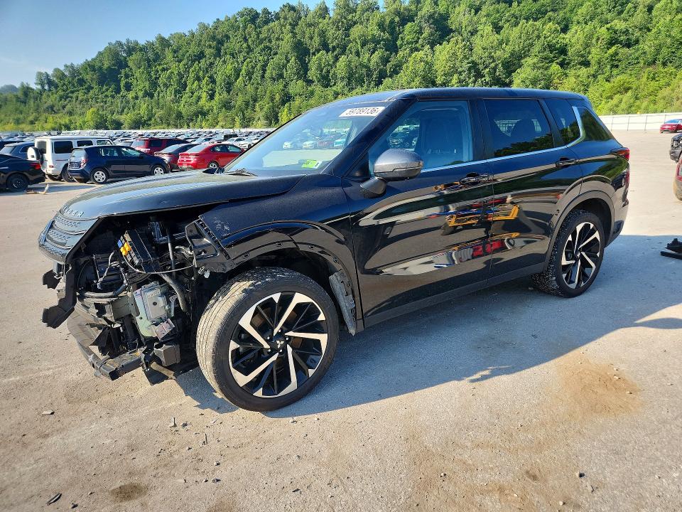 59789136 :رقم المزاد ، JA4J4TA82NZ073723 vin ، 2022 Mitsubishi Outlander مزاد بيع