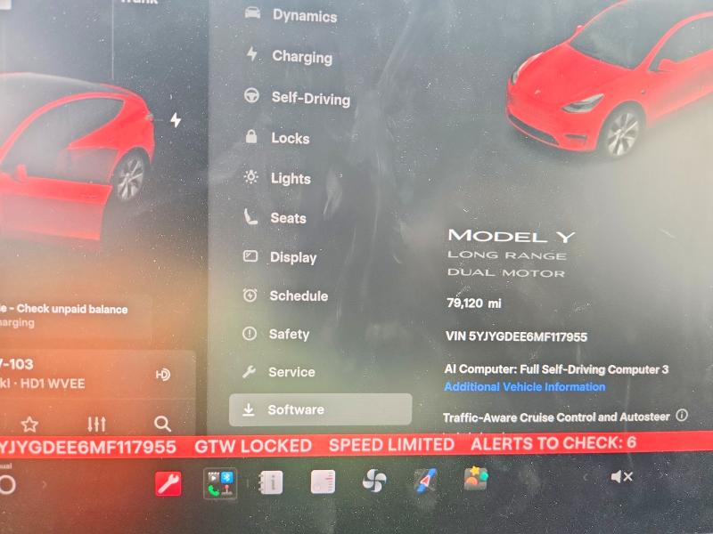60842486 :رقم المزاد ، 5YJYGDEE6MF117955 vin ، 2021 Tesla Model Y مزاد بيع
