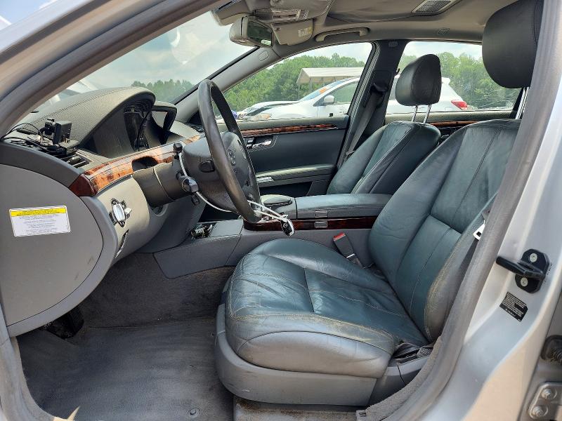 2007 Mercedes-benz S მანქანა იყიდება აუქციონზე, vin: WDDNG71X27A042850, აუქციონის ნომერი: 62909666