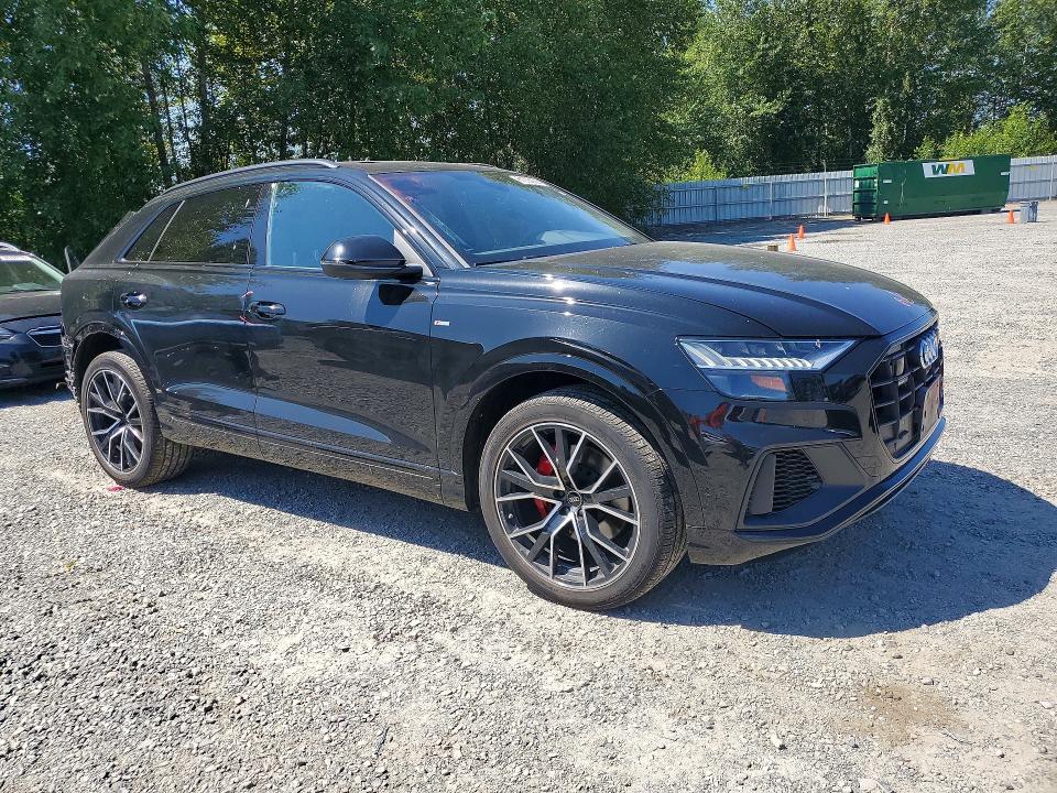 2023 Audi Q8 მანქანა იყიდება აუქციონზე, vin: WA1EVBF18PD047731, აუქციონის ნომერი: 61203956