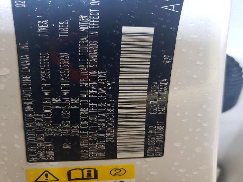 Aukcja sprzedaży 2019 Lexus Rx 350, vin: 2T2BZMCA2KC189295, numer aukcji: 62028256