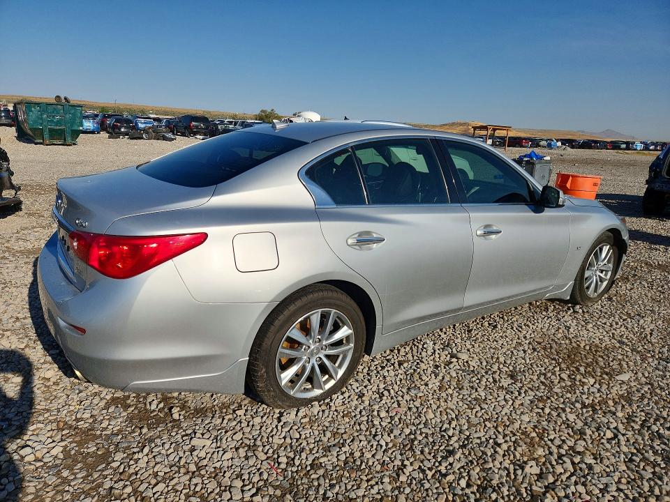 2014 Infiniti Q50 მანქანა იყიდება აუქციონზე, vin: JN1BV7AR1EM705165, აუქციონის ნომერი: 63385296