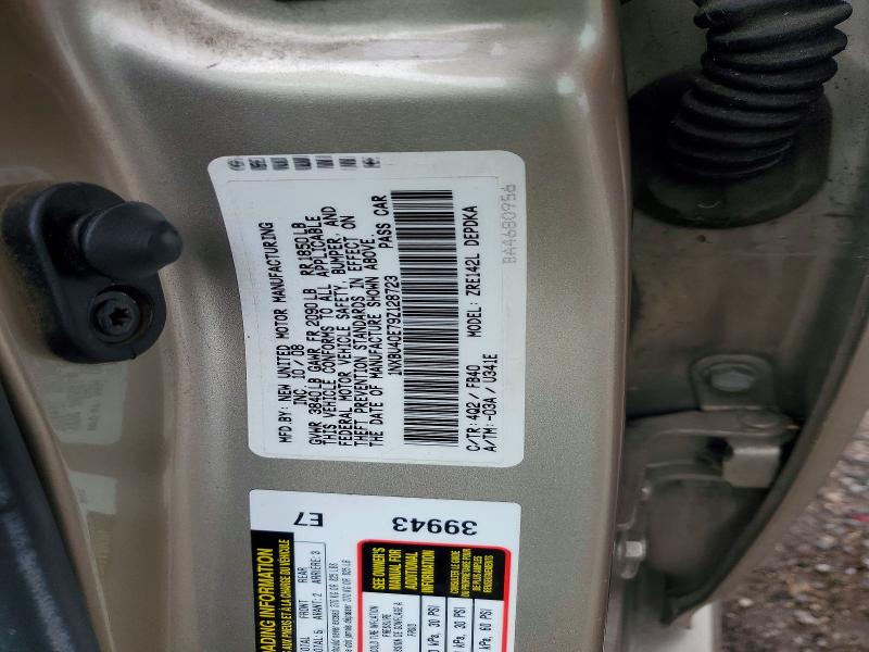 Aukcja sprzedaży 2009 Toyota Corolla, vin: 1NXBU40E79Z128723, numer aukcji: 61077436