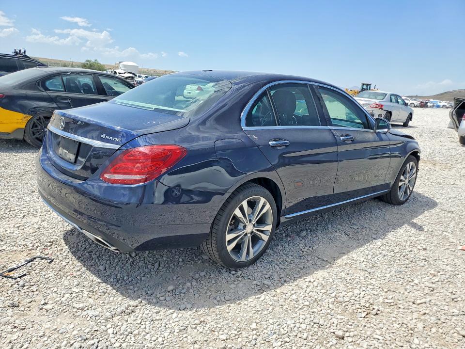 60324066 :رقم المزاد ، 55SWF4KB4HU186913 vin ، 2017 Mercedes-benz C مزاد بيع
