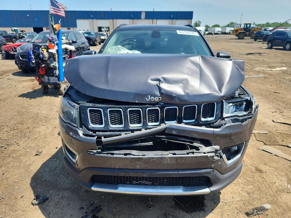 2019 Jeep Compass მანქანა იყიდება აუქციონზე, vin: 3C4NJDCB0KT690698, აუქციონის ნომერი: 60758336