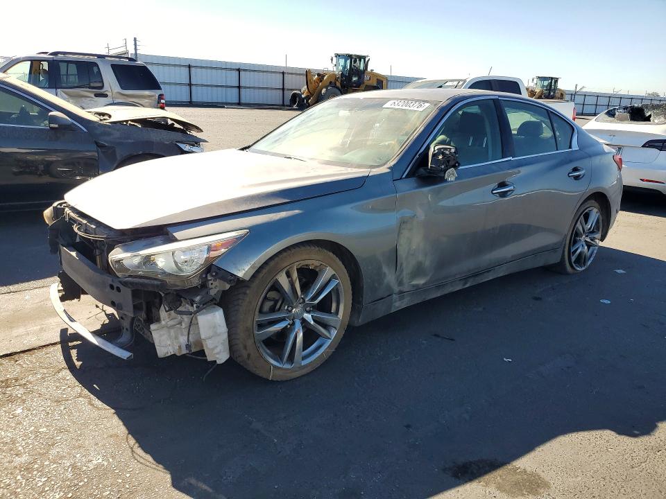 63200376 :رقم المزاد ، JN1BV7AP0EM679866 vin ، 2014 Infiniti Q50 مزاد بيع