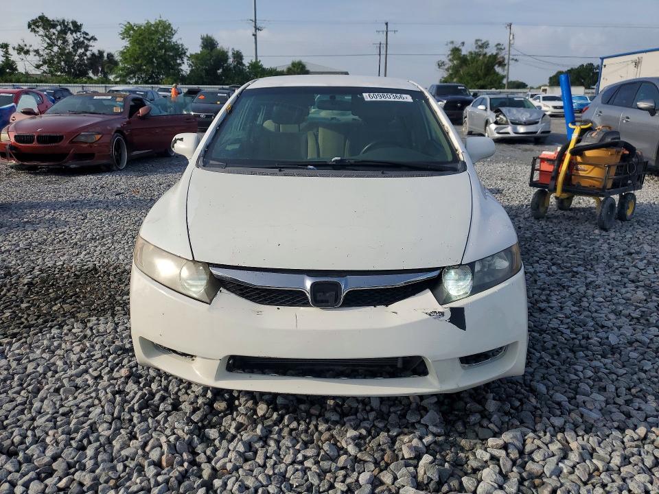 60980366 :رقم المزاد ، 2HGFA1F51AH516155 vin ، 2010 Honda Civic مزاد بيع