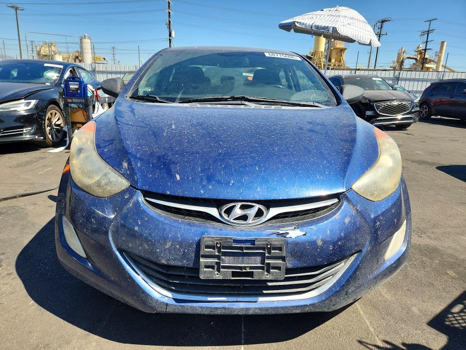 2013 Hyundai Elantra მანქანა იყიდება აუქციონზე, vin: KMHDH4AEXDU793040, აუქციონის ნომერი: 60715606