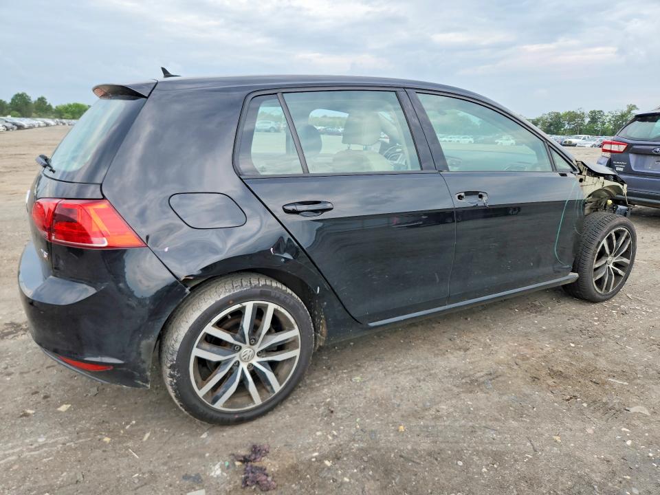 2016 Volkswagen Golf მანქანა იყიდება აუქციონზე, vin: 3VW217AU2GM007729, აუქციონის ნომერი: 59688436