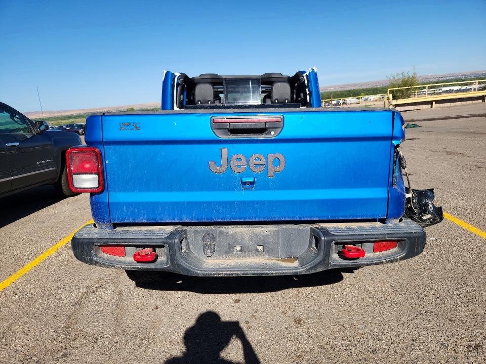 62983216 :رقم المزاد ، 1C6JJTBG6PL577404 vin ، 2023 Jeep Gladiator مزاد بيع