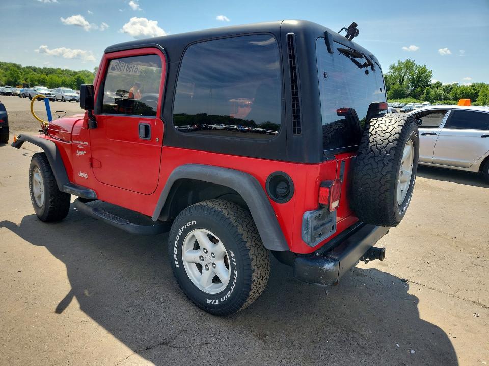 2000 Jeep Wrangler / Tj მანქანა იყიდება აუქციონზე, vin: 1J4FA49S1YP779411, აუქციონის ნომერი: 61581506