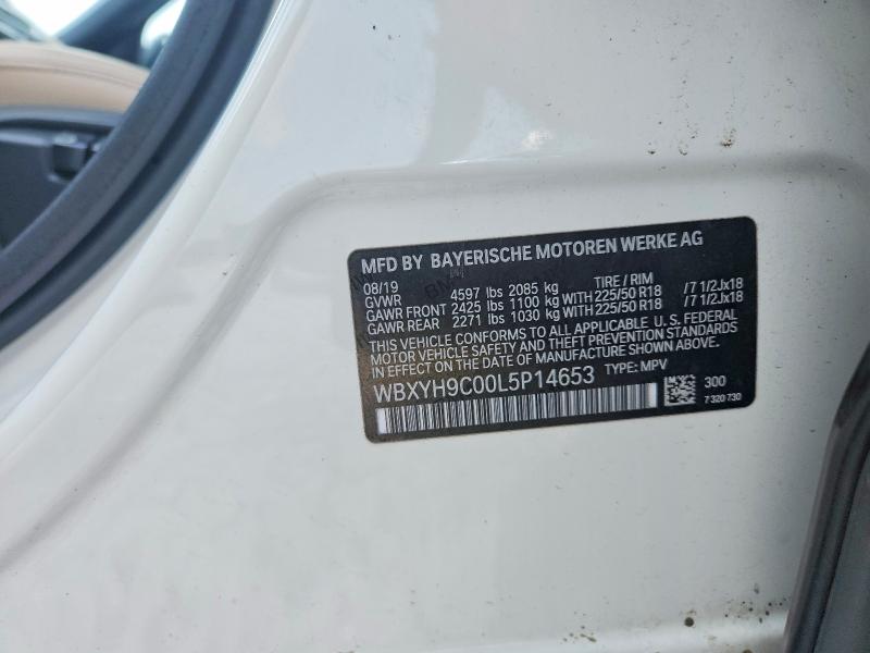 Продаж на аукціоні авто 2020 Bmw X2, vin: WBXYH9C00L5P14653, номер лоту: 62288686