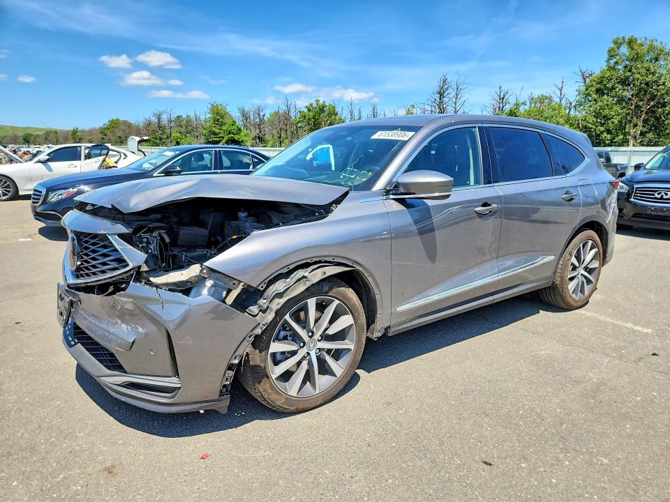 61538906 :رقم المزاد ، 5J8YE1H40SL010354 vin ، 2025 Acura Mdx مزاد بيع