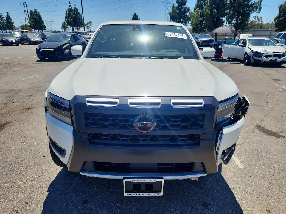 62534486 :رقم المزاد ، 1N6ED1FK3SN659606 vin ، 2025 Nissan Frontier مزاد بيع