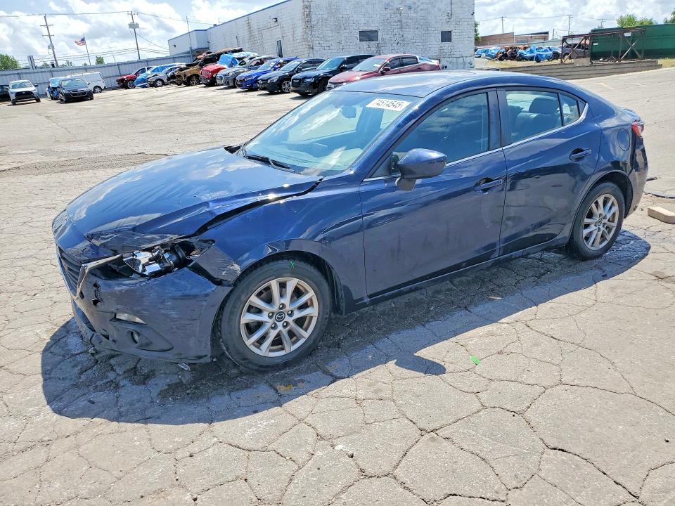 74514545 :رقم المزاد ، JM1BM1W78G1326415 vin ، 2016 Mazda 3 مزاد بيع