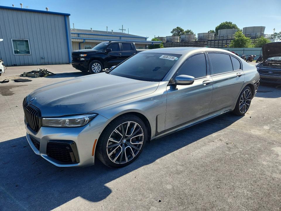 Продаж на аукціоні авто 2020 Bmw 750, vin: WBA7U2C08LGJ59870, номер лоту: 58367376