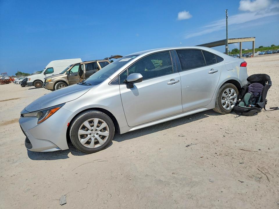2022 Toyota Corolla მანქანა იყიდება აუქციონზე, vin: JTDEPMAE6NJ225009, აუქციონის ნომერი: 62509816