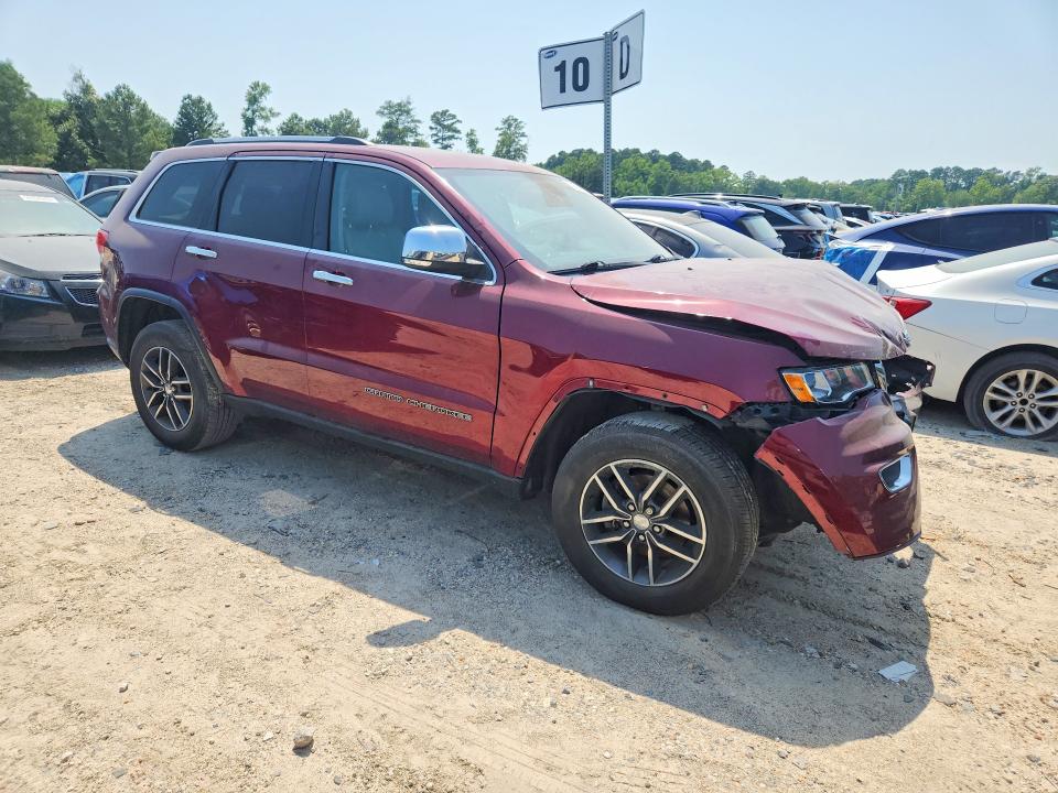 58505126 :رقم المزاد ، 1C4RJFBG0HC864056 vin ، 2017 Jeep Grand Cherokee مزاد بيع