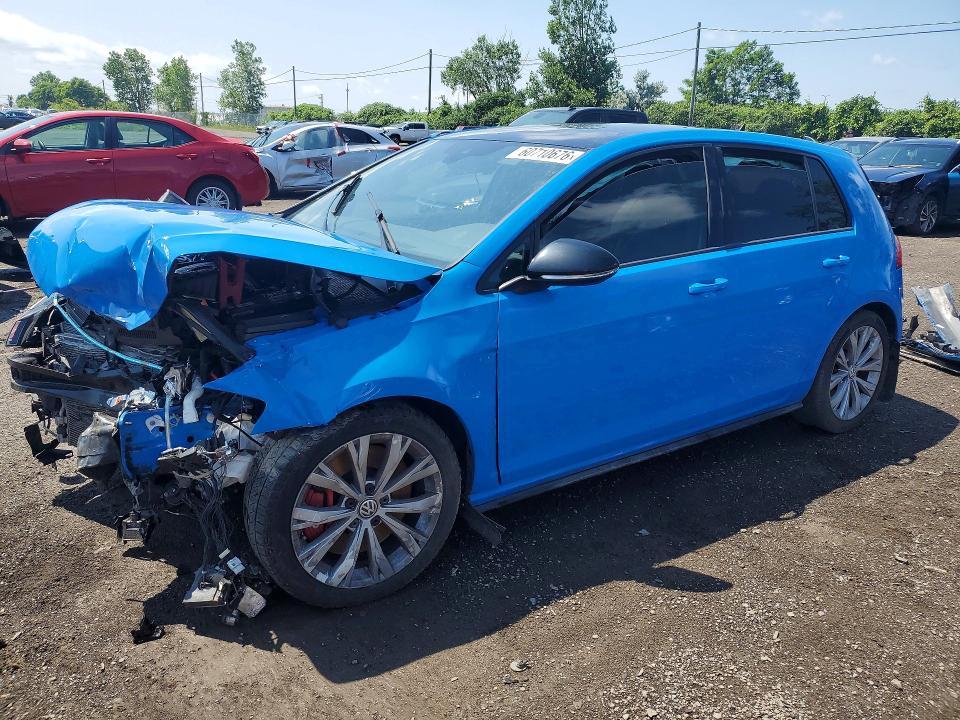 60710676 :رقم المزاد ، 3VW6T7AU5MM012298 vin ، 2021 Volkswagen Gti مزاد بيع