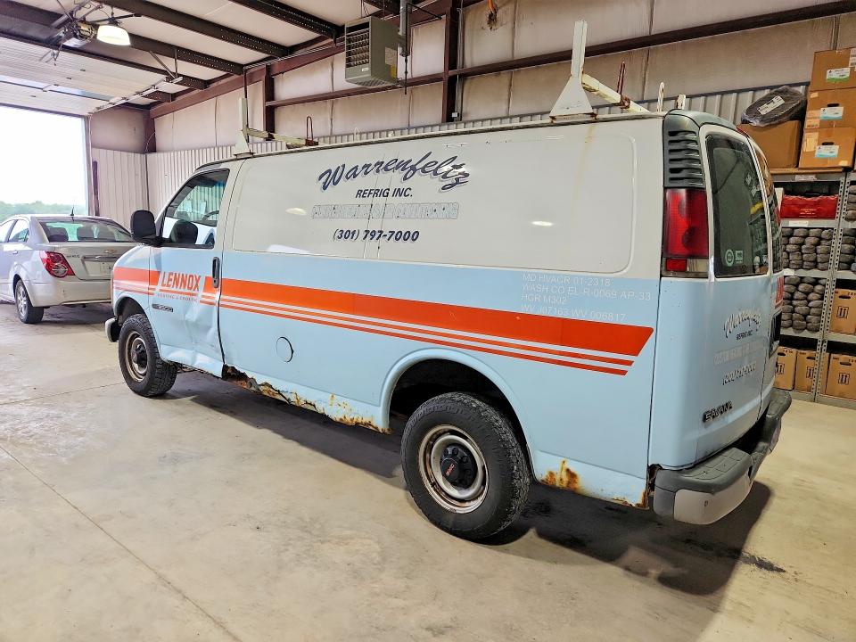 Aukcja sprzedaży 2001 Gmc Savana, vin: 1GTGG25R011226063, numer aukcji: 59269286