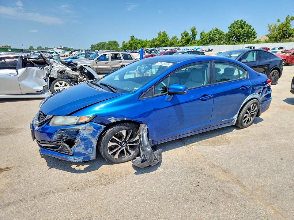 Продаж на аукціоні авто 2014 Honda Civic, vin: 19XFB2F88EE030889, номер лоту: 62635046