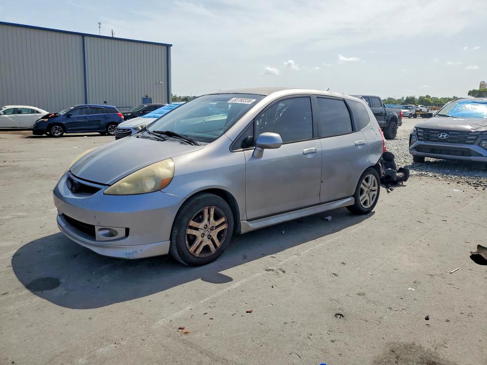 60780336 :رقم المزاد ، JHMGD38657S022232 vin ، 2007 Honda Fit مزاد بيع