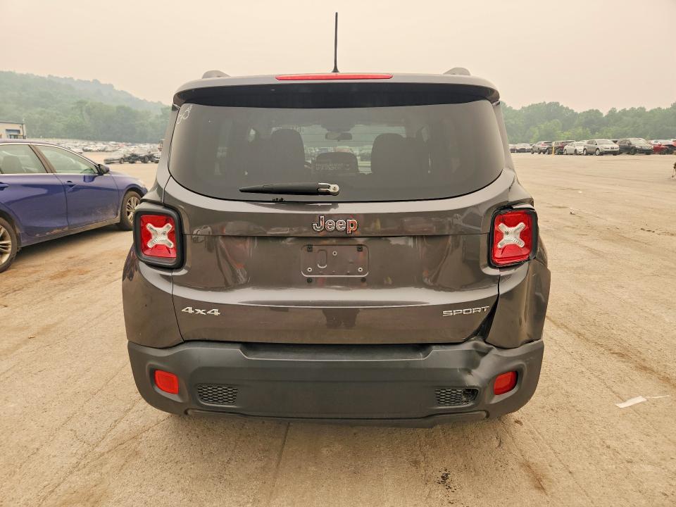 Продажа на аукционе авто 2017 Jeep Renegade, vin: ZACCJBAB6HPG55839, номер лота: 61472906