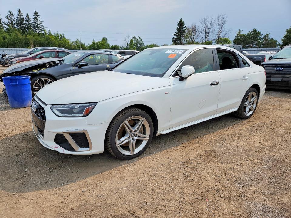2020 Audi A4 მანქანა იყიდება აუქციონზე, vin: WAUENAF47LN007958, აუქციონის ნომერი: 61666576