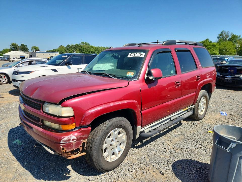 2005 Chevrolet Tahoe მანქანა იყიდება აუქციონზე, vin: 1GNEK13T25R191071, აუქციონის ნომერი: 61806736
