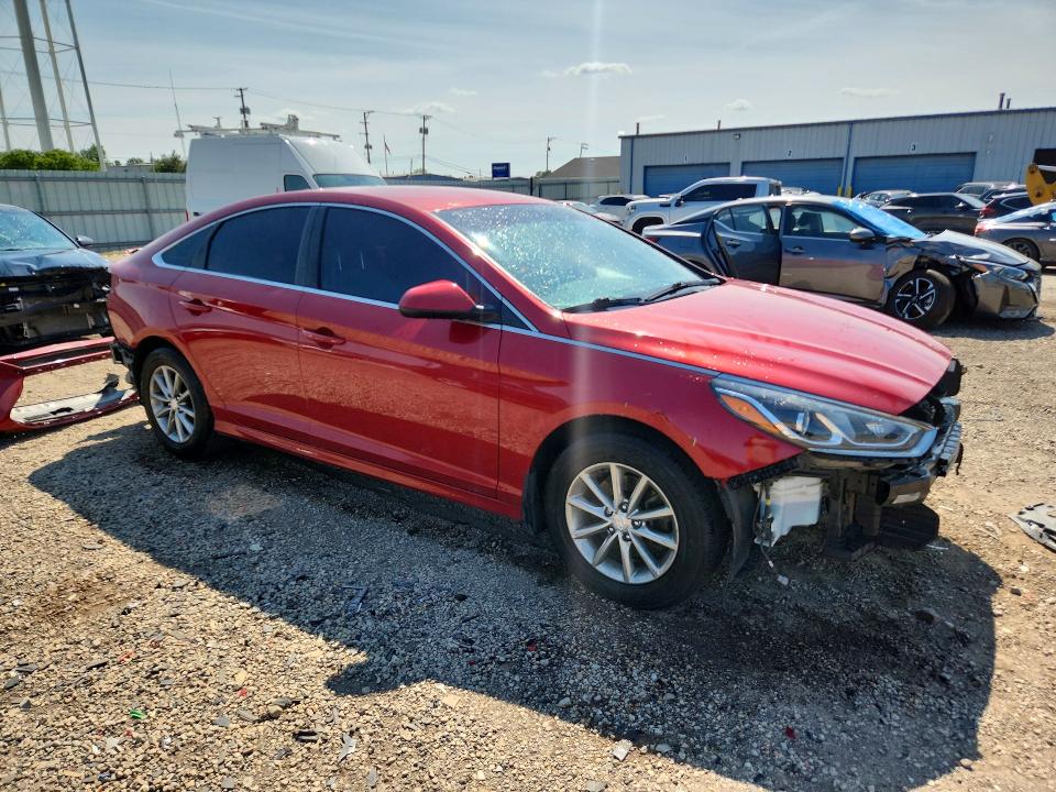 2018 Hyundai Sonata მანქანა იყიდება აუქციონზე, vin: 5NPE24AF1JH707509, აუქციონის ნომერი: 63174126
