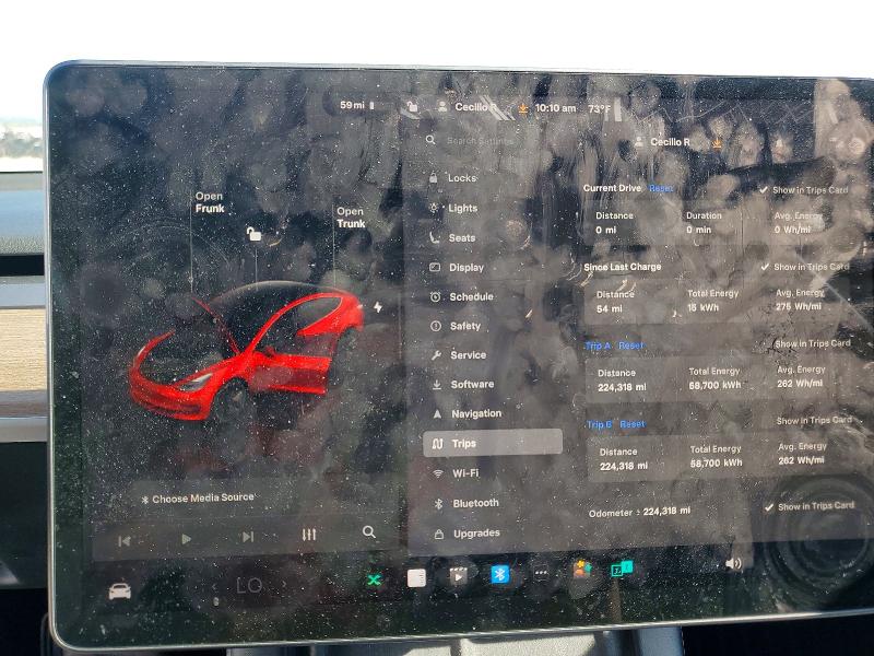 63189876 :رقم المزاد ، 5YJ3E1EB3NF258696 vin ، 2022 Tesla Model 3 مزاد بيع