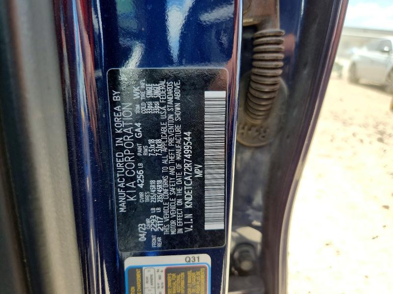Aukcja sprzedaży 2024 Kia Seltos, vin: KNDETCA72R7499544, numer aukcji: 59728276