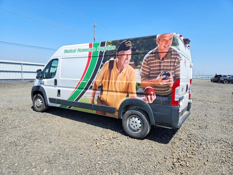62124706 :رقم المزاد ، 3C6TRVDG7LE128021 vin ، 2020 Ram Promaster 2500 مزاد بيع