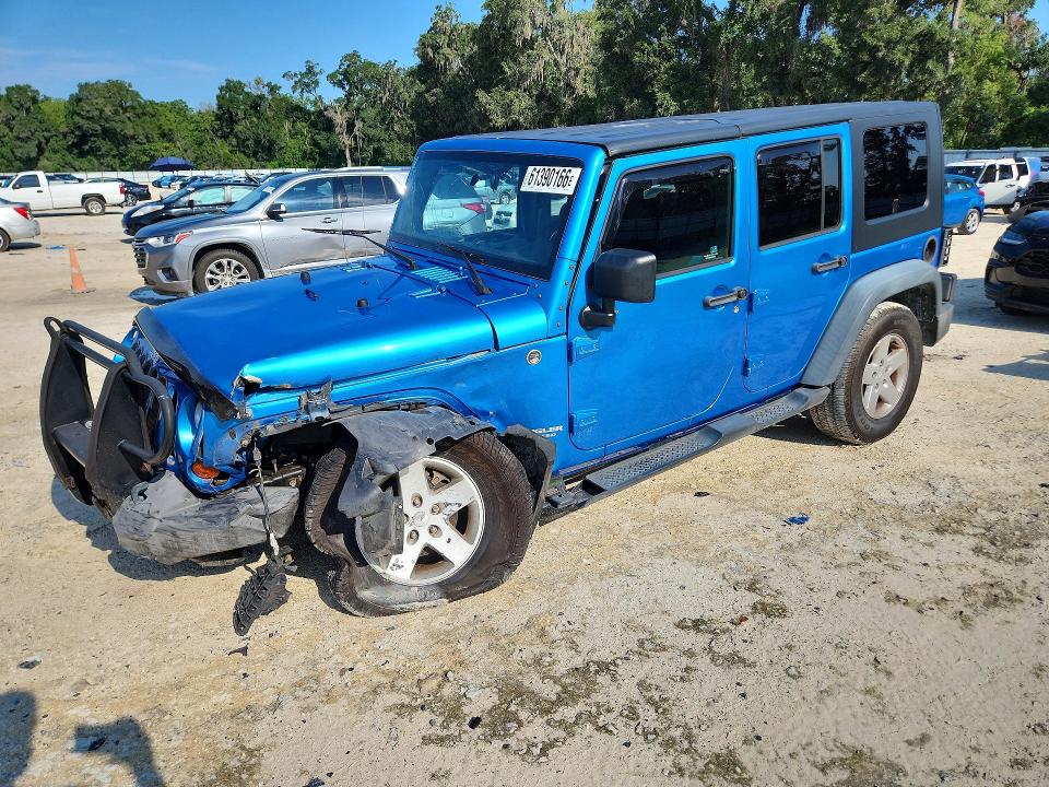 Продажа на аукционе авто 2010 Jeep Wrangler Unlimited, vin: 1J4BA3H12AL160024, номер лота: 61390166