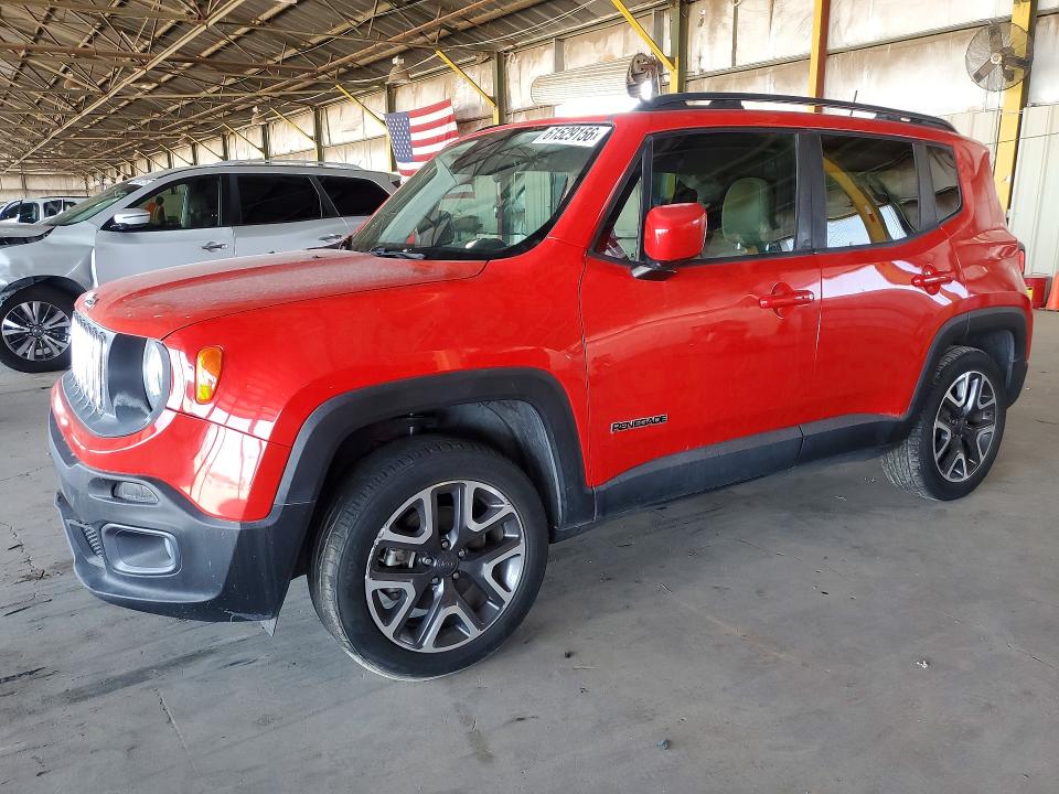 Aukcja sprzedaży 2018 Jeep Renegade, vin: ZACCJBBB1JPH86200, numer aukcji: 61529156