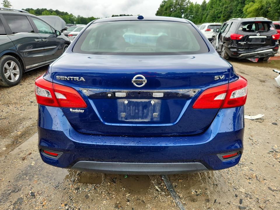 57420216 :رقم المزاد ، 3N1AB7AP9KY332582 vin ، 2019 Nissan Sentra مزاد بيع