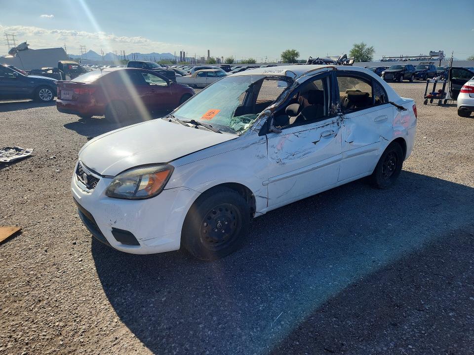 2010 Kia Rio მანქანა იყიდება აუქციონზე, vin: KNADH4A34A6662718, აუქციონის ნომერი: 62847216