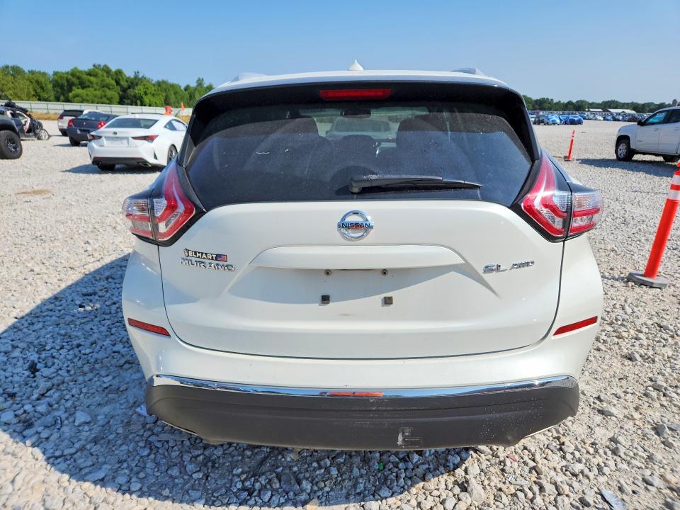 Продажа на аукционе авто 2015 Nissan Murano, vin: 5N1AZ2MH7FN263695, номер лота: 62943956