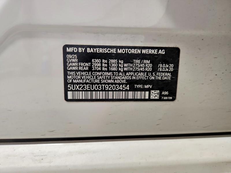 Продажа на аукционе авто 2026 Bmw X5, vin: 5UX23EU03T9203454, номер лота: 60752566