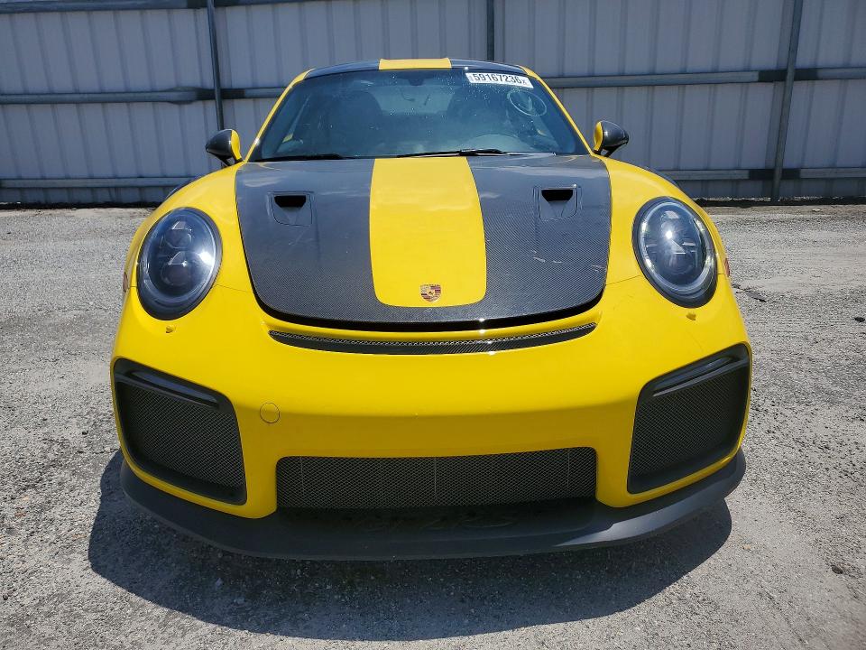 59167236 :رقم المزاد ، WP0AE2A93JS186024 vin ، 2018 Porsche 911 مزاد بيع